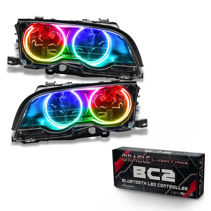 Oracle Lighting Oracle 99-01 BMW 3 Series Coupe HL - (Halogen) - ColorSHIFT w/ BC1 Controller