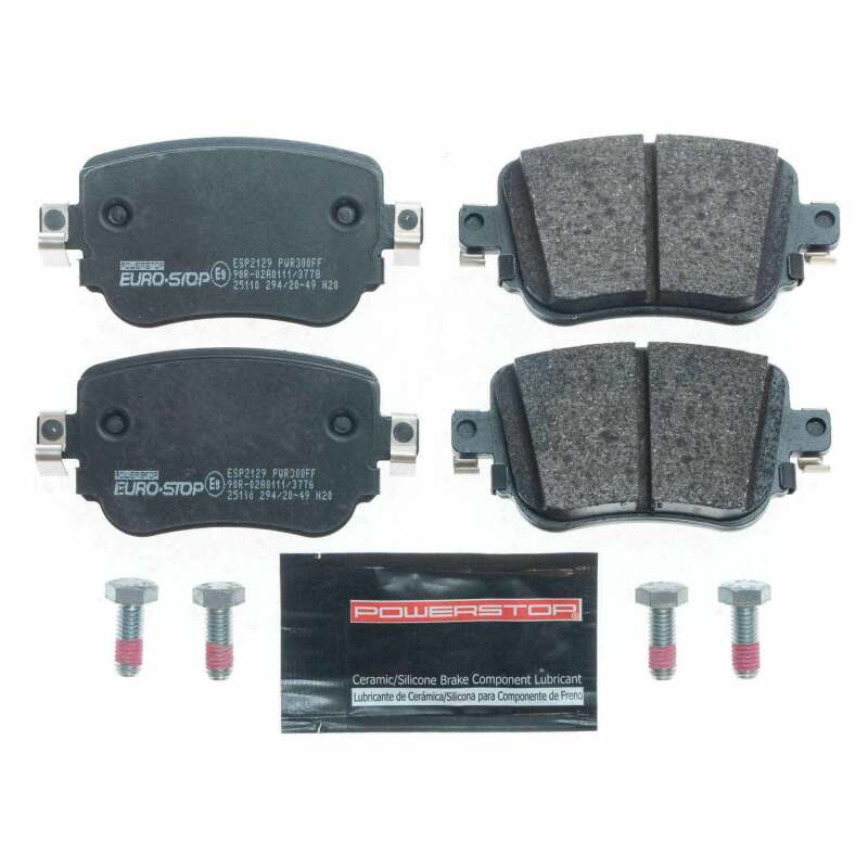 PowerStop 15-20 Volkswagen Passat Euro-Stop ECE-R90 Rear Brake Pads