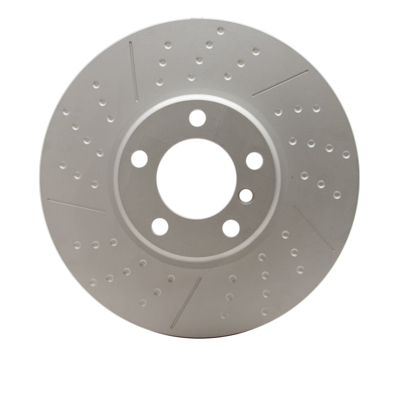 DFC 12-21 BMW 340i xDrive Front GeoSPEC Coated Rotor - Dimpled and Slotted