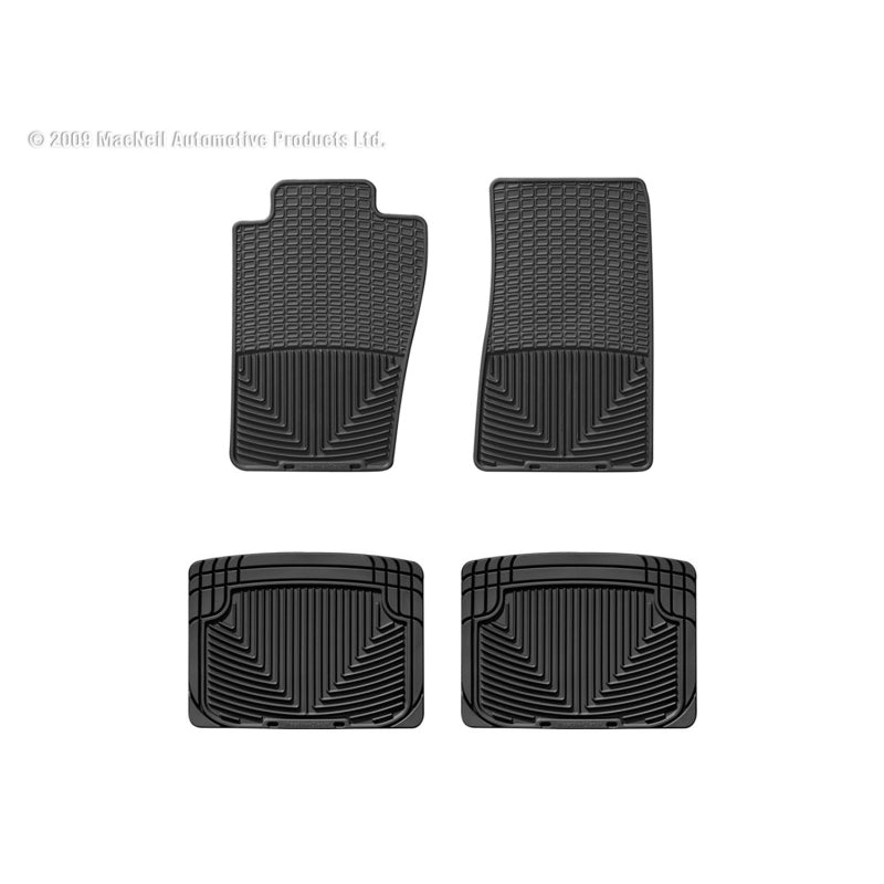 82-04-Chevrolet-S-10-Pickup-Front-And-Rear-Rubber-Mats---Black