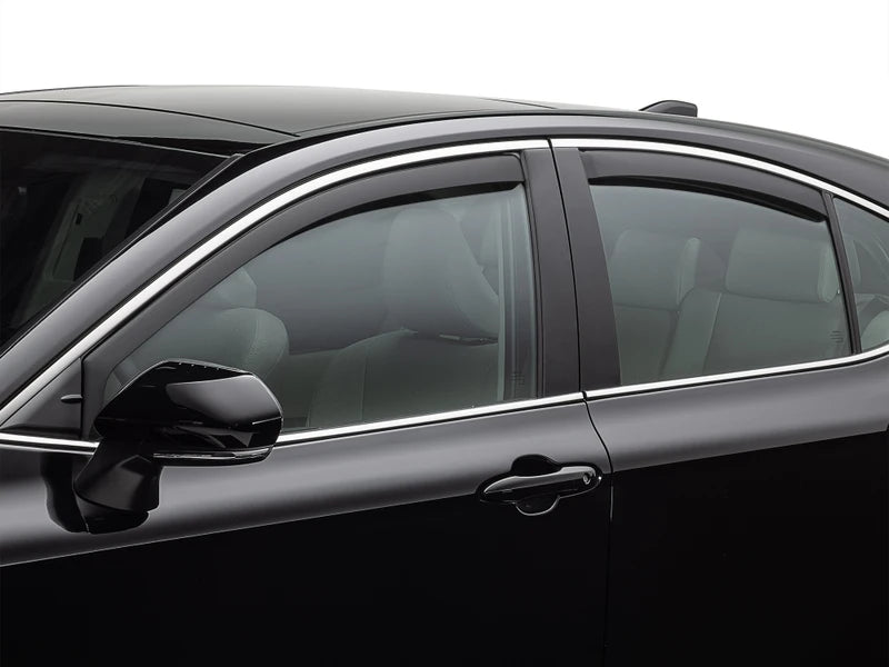 WeatherTech 22-26 Volkswagen Taos Front Rear Front & Rear Side Window Deflectors - Matte Blk