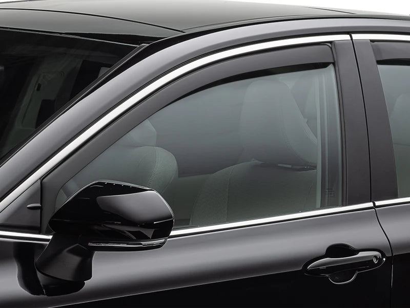 WeatherTech 18-24 Volkswagen Tiguan Front Front Side Window Deflectors - Matte Blk