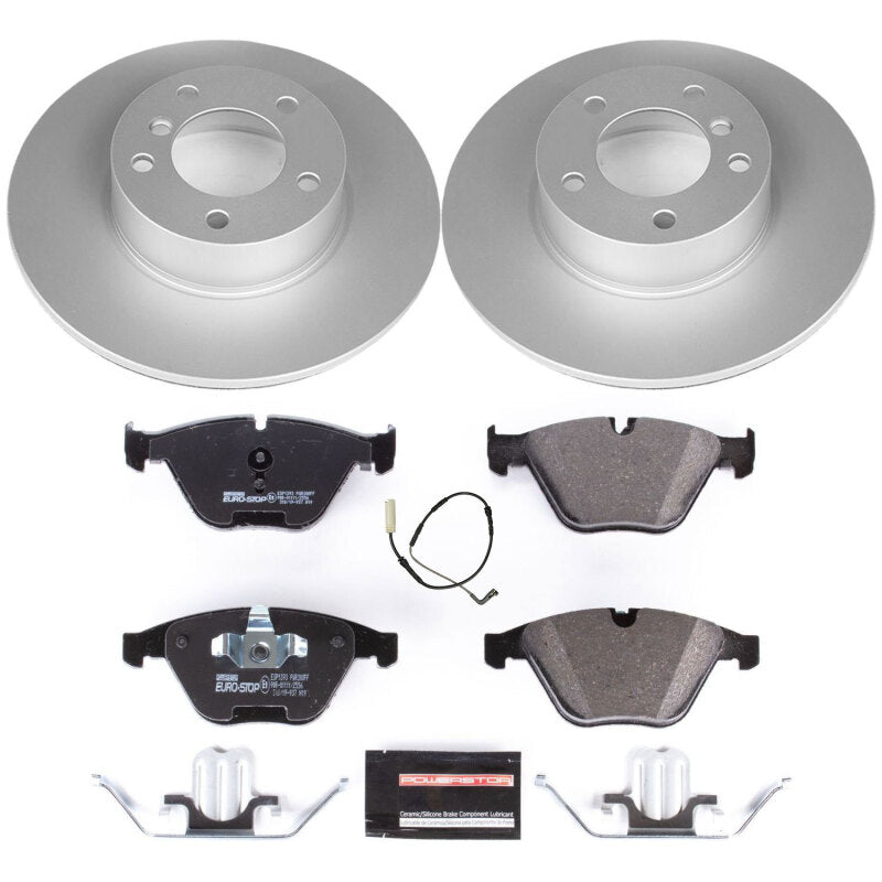 PowerStop 08-10 BMW 328i Front Euro-Stop Brake Kit