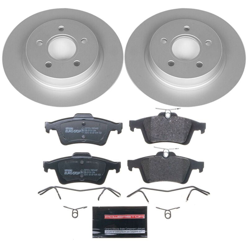 PowerStop 08-13 Volvo C30 Rear Euro-Stop Brake Kit