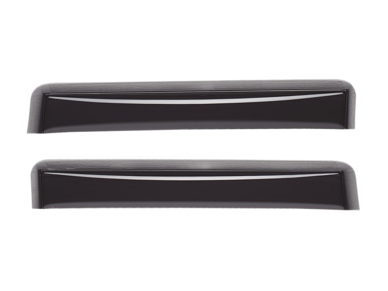 WeatherTech 2014+ Land Rover Range Rover Sport Rear Side Window Deflectors - Dark Smoke