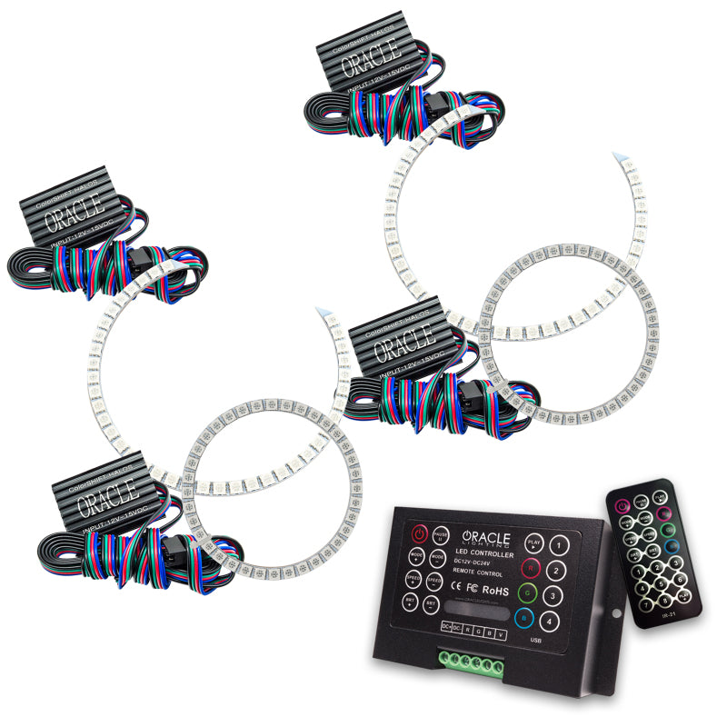 Oracle Lighting Oracle BMW 3 Series 06-11 Halo Kit - Projector - ColorSHIFT w/ 2.0 Controller