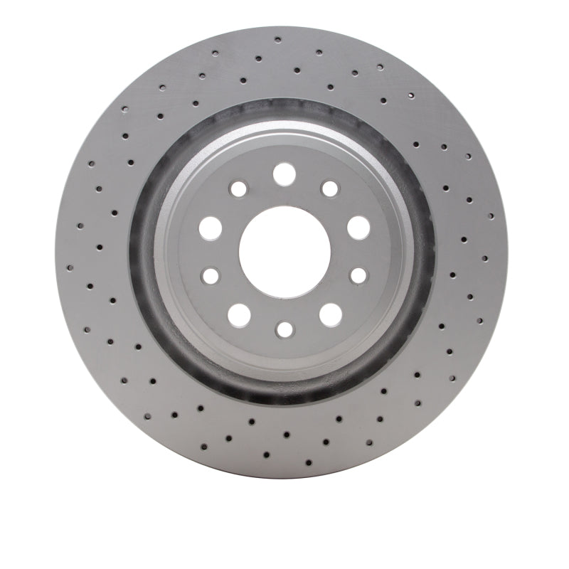 DFC 14-22 Maserati Quattroporte Rear Drilled GeoSPEC Coated Rotor