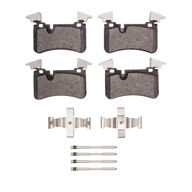 DFC 07-13 Mercedes-Benz E63 AMG Rear 5000 Advanced Low Metallic Brake Pads and Hardware Kit
