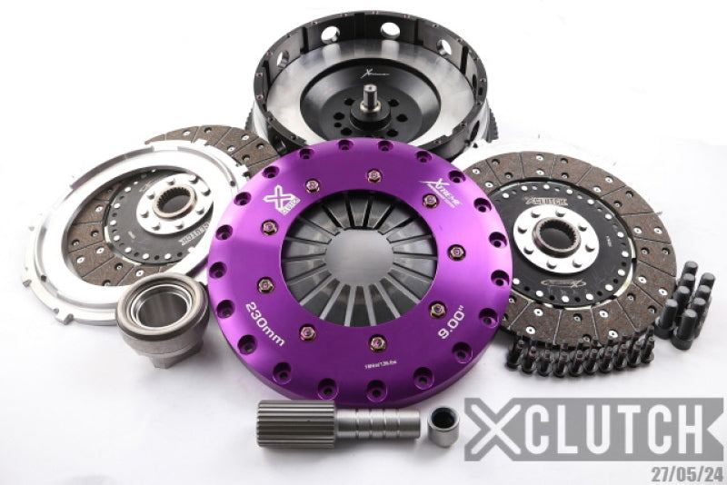 XClutch 07-10 BMW 335i Base 3.0L 9in Twin Solid Organic Clutch Kit