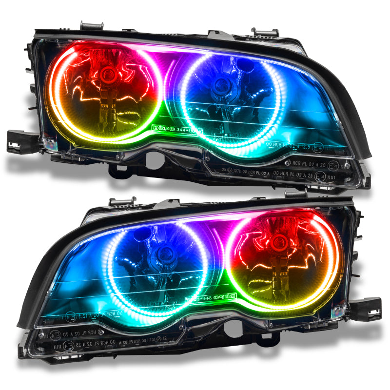 Oracle Lighting Oracle 99-01 BMW 3 Series Coupe HL - (Halogen) - ColorSHIFT w/o Controller