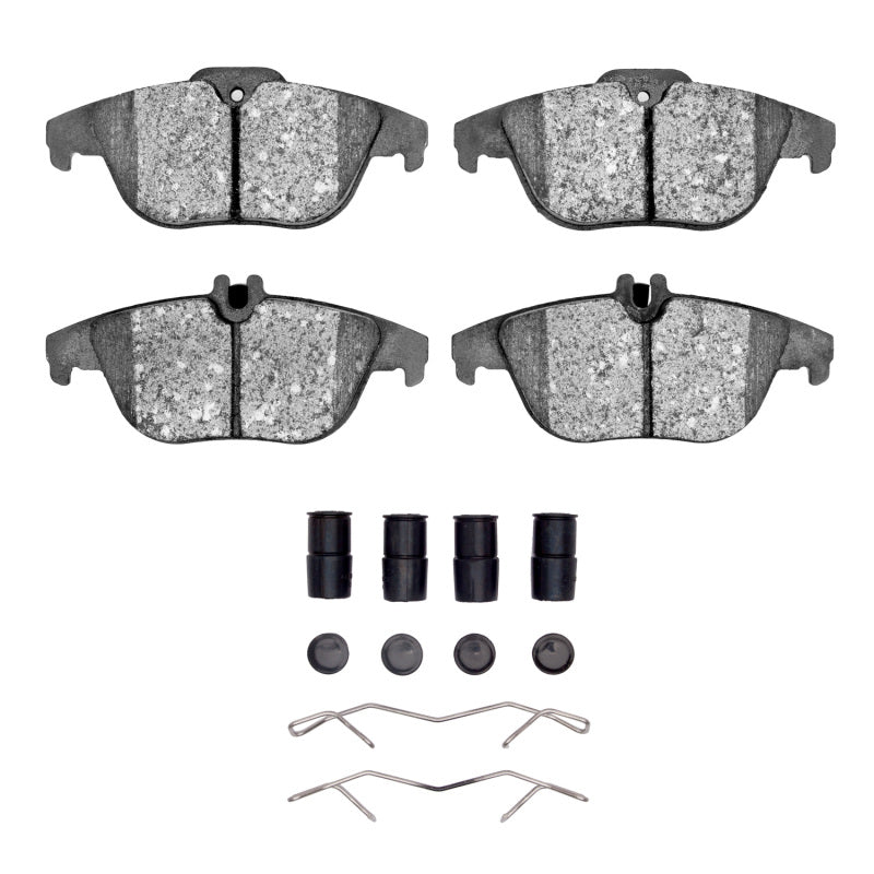 DFC 10-15 Mercedes-Benz GLK350 Rear 5000 Advanced Low Metallic Brake Pads and Hardware Kit