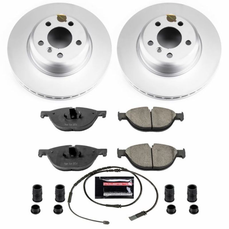 PowerStop 12-13 BMW 528i Front Z23 Evolution Sport Coated Brake Kit