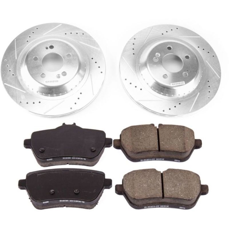 PowerStop 2018 Mercedes-Benz S450 Rear Z23 Evolution Sport Brake Kit