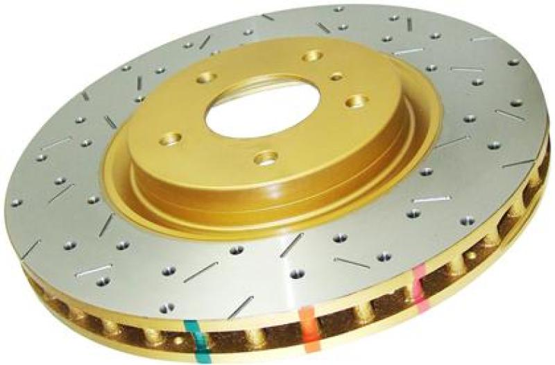 DBA 04-08 Porsche Boxster S (w/Iron Rotors) Rear 4000 Series Drilled & Slotted Rotor - DBA42395XS