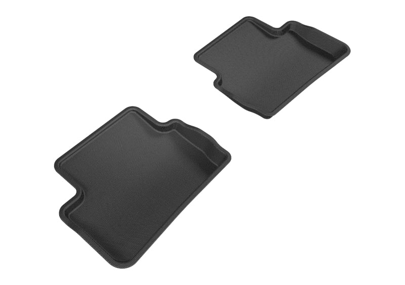 3D MAXpider 2015-2019 Mercedes-Benz CLA-Class/GLA-Class X177/X156 Kagu 2nd Row Floormats - Black
