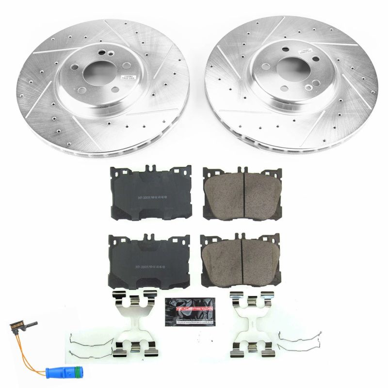 PowerStop 2018 Mercedes-Benz C43 AMG Front Z23 Evolution Sport Brake Kit