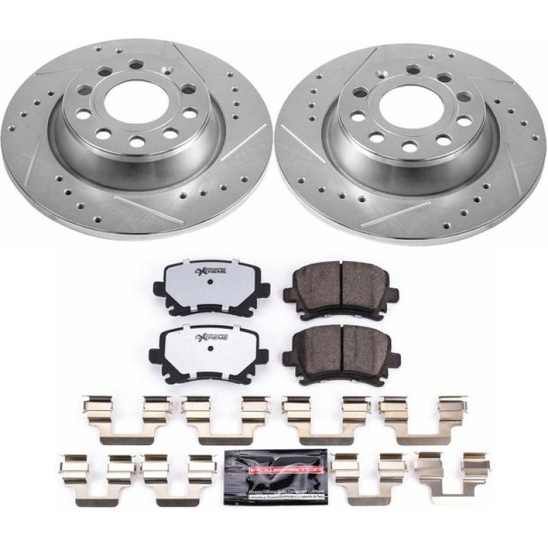PowerStop 2013 Audi A3 Rear Z26 Street Warrior Brake Kit