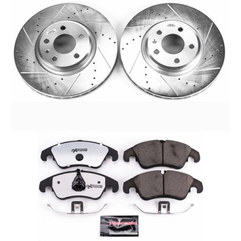 PowerStop 09-11 Audi A4 Front Z26 Street Warrior Brake Kit