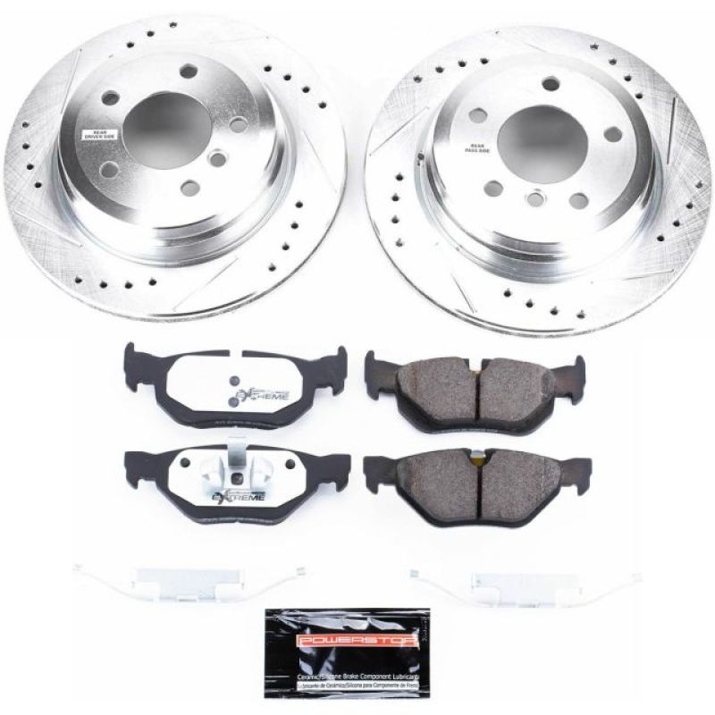 PowerStop 2006 BMW 325xi Rear Z26 Street Warrior Brake Kit