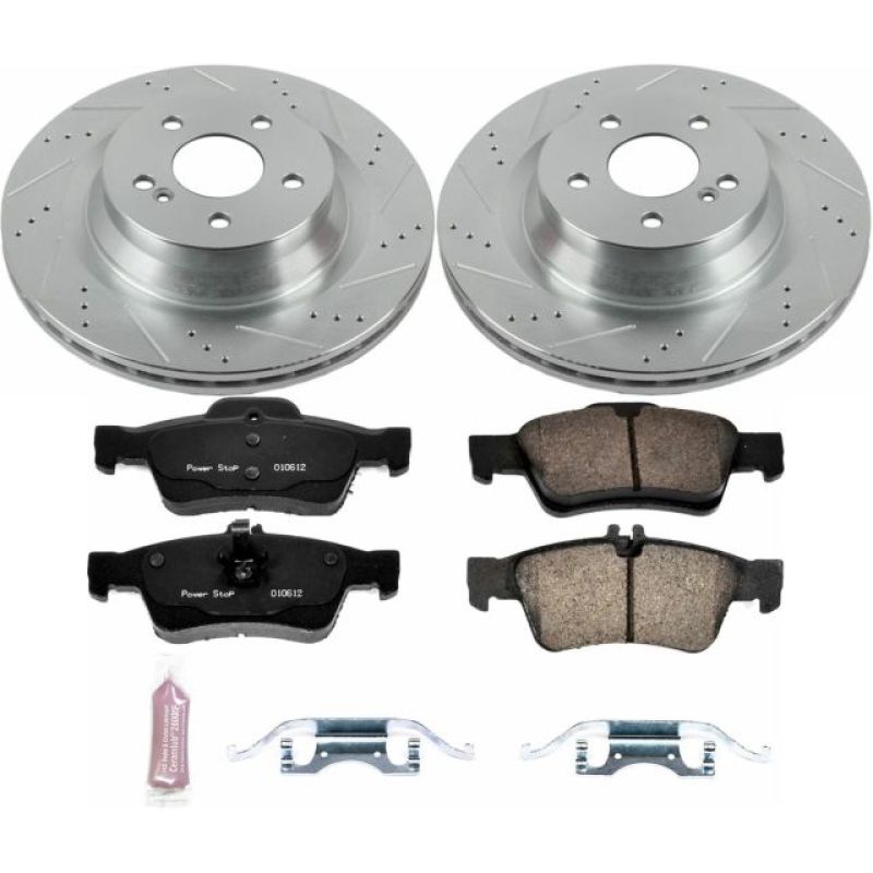 PowerStop 12-18 Mercedes-Benz CLS550 Rear Z23 Evolution Sport Brake Kit