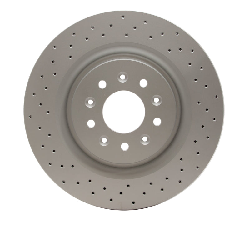 DFC 00-06 Jaguar XKR Front Drilled GeoSPEC Coated Rotor