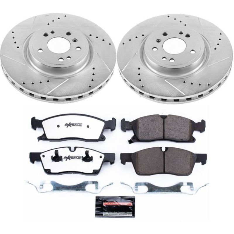 PowerStop 2015 Mercedes-Benz ML250 Front Z36 Truck & Tow Brake Kit