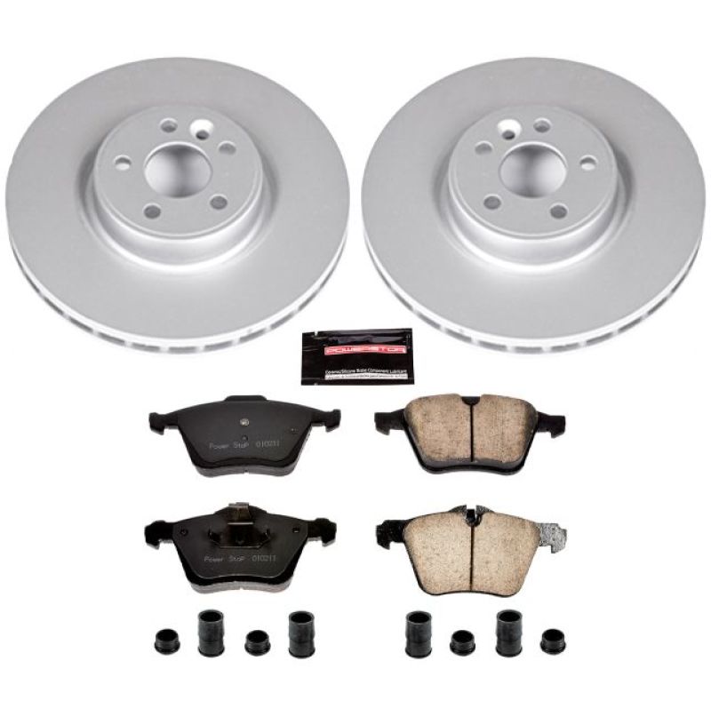 PowerStop 13-14 Volvo S60 Front Z23 Evolution Sport Coated Brake Kit