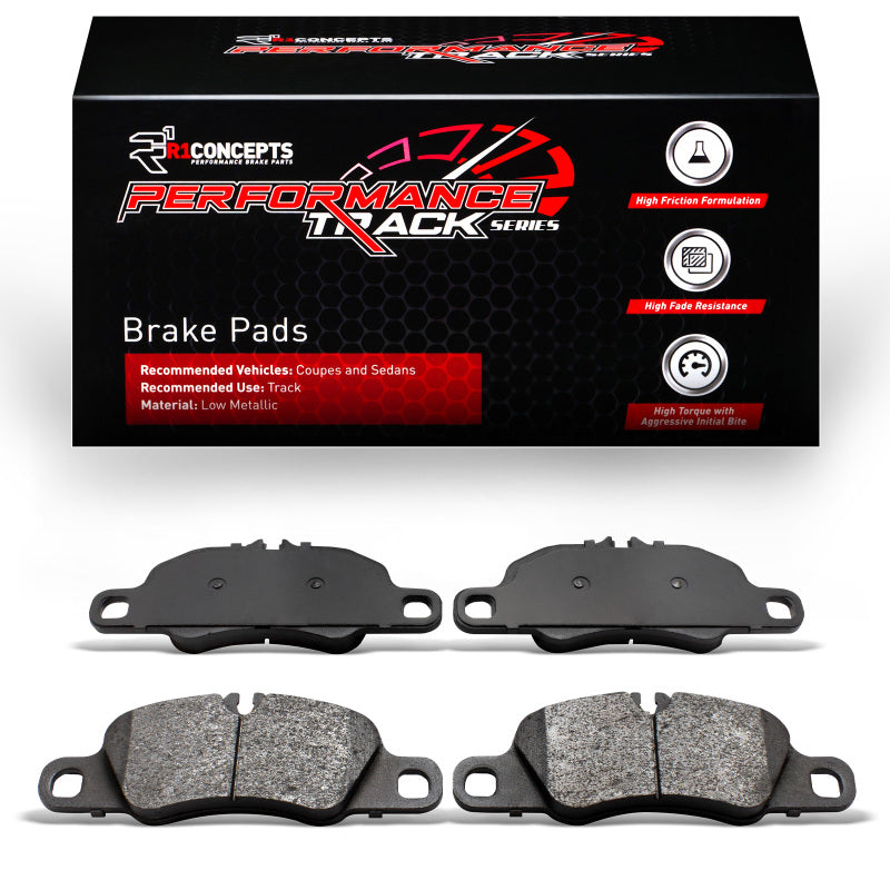 R1 Concepts 09-25 Porsche 718 Boxster Front Track/Street Brake Pads