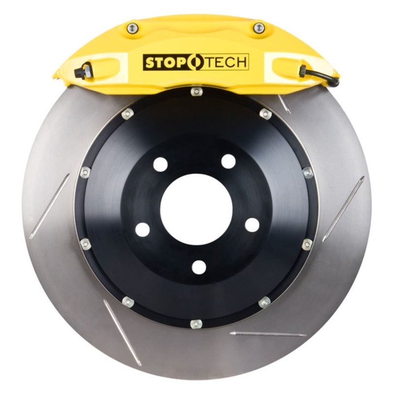 StopTech BBK 96-02 BMW Z3/03-09 Z4 Front Yellow ST-40 Calipers Slotted 328x28mm Rotors/Pads/SS Lines