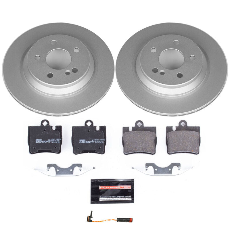 PowerStop 00-02 Mercedes-Benz S430 Rear Euro-Stop Brake Kit