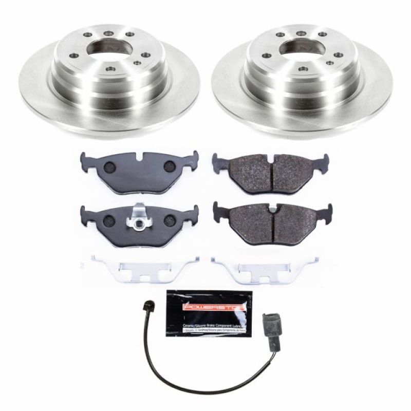 PowerStop 90-95 BMW 525i Rear Track Day Brake Kit