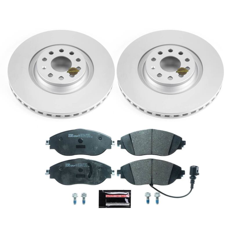 PowerStop 2019 Audi A3 Quattro Front Euro-Stop Brake Kit