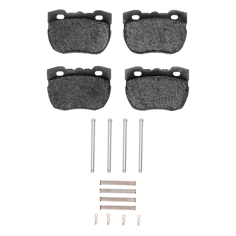 DFC 90-95 Land Rover Range Rover Front 5000 Advanced Low Metallic Brake Pads and Hardware Kit