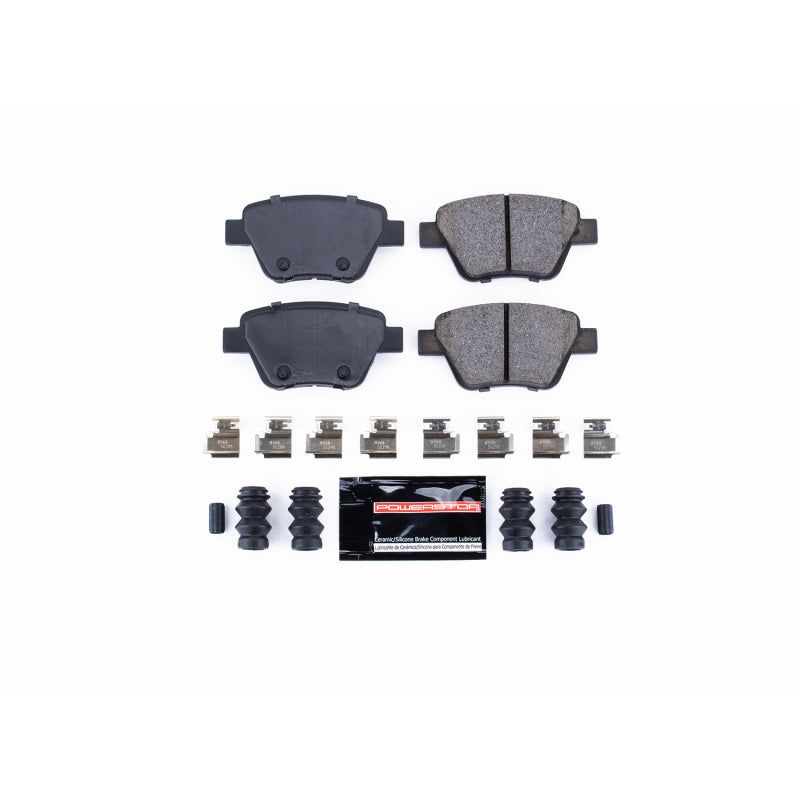 PowerStop 10-13 Audi A3 Rear Z23 Evolution Sport Brake Pads w/Hardware