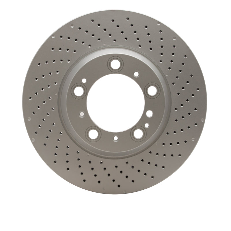 DFC 99-23 Porsche 911 Right Rear Drilled GeoSPEC Coated Rotor