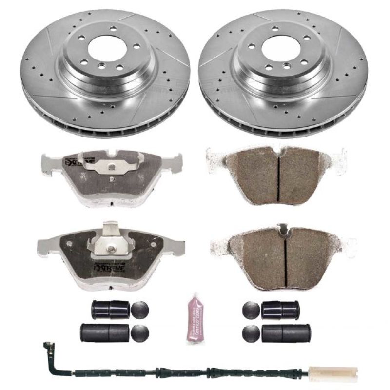 PowerStop 2009 BMW 335d Front Z26 Street Warrior Brake Kit