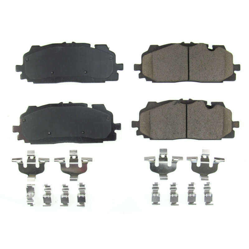 PowerStop 2019 Audi A6 Quattro Front Z17 Evolution Ceramic Brake Pads w/Hardware