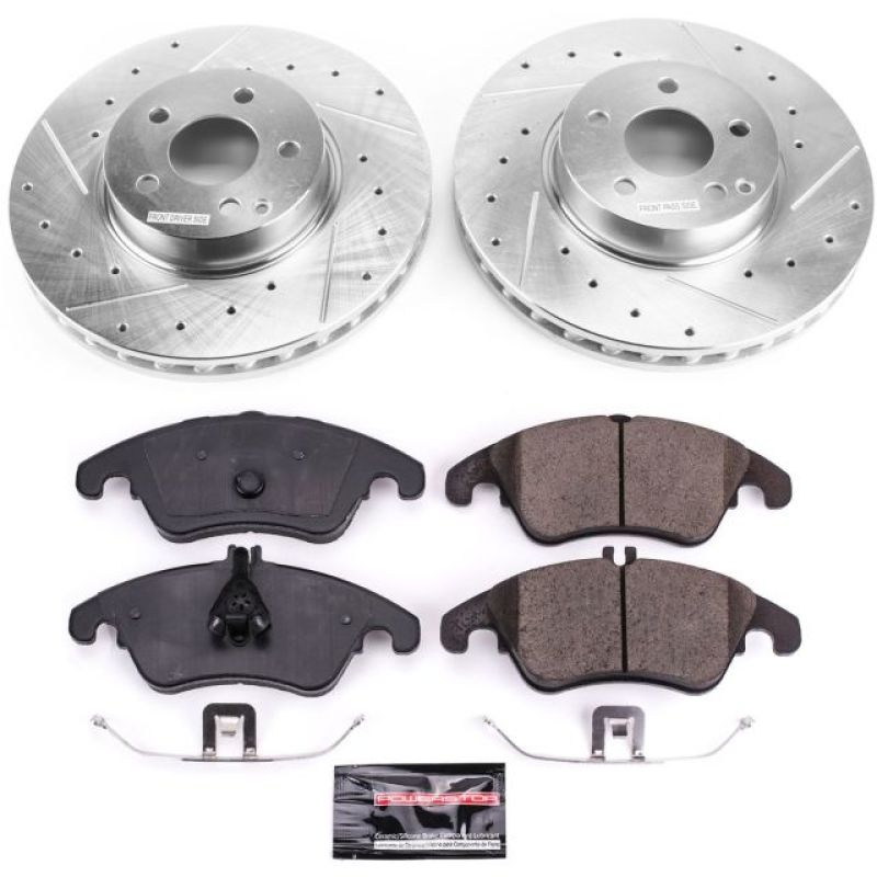 PowerStop 2014 Mercedes-Benz C300 Front Z23 Evolution Sport Brake Kit