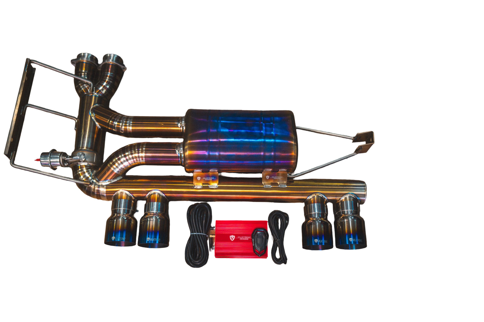 Valvetronic Designs - BMW E46 M3 Valved Sport Exhaust - Section 3 - Titanium