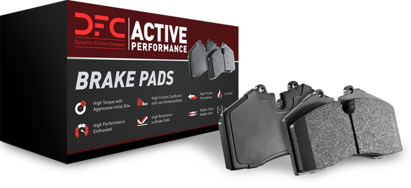 DFC 12-18 Audi A8 Front Active Performance Pads - Low Metallic