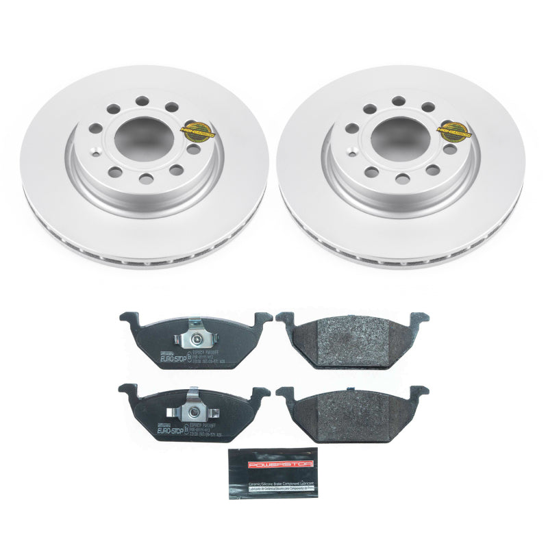 PowerStop 11-15 Volkswagen Jetta Front Euro-Stop Brake Kit