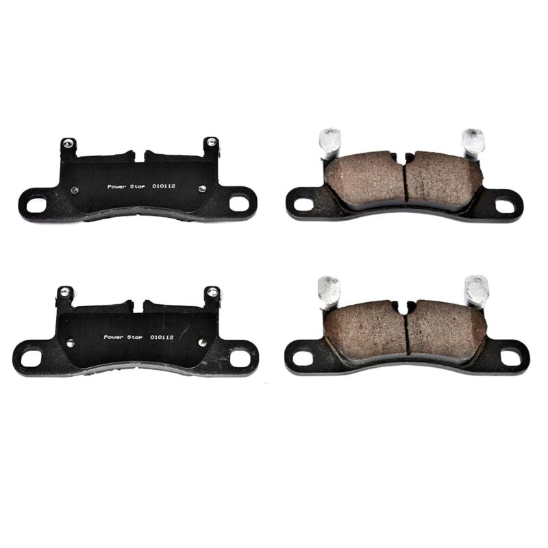 PowerStop 11-18 Porsche Cayenne Rear Z17 Evolution Ceramic Brake Pads w/Hardware