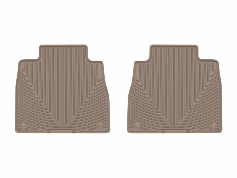 WeatherTech 19-26 BMW 3 Series 330i/21-26 BMW M3 Competition Rear All-Weather Floor Mats - Tan