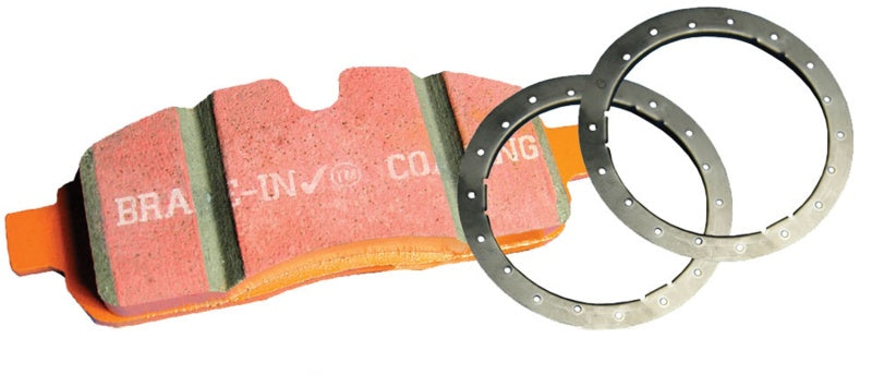 EBC 2017+ Audi Q7 2.0T Orangestuff Front Brake Pads