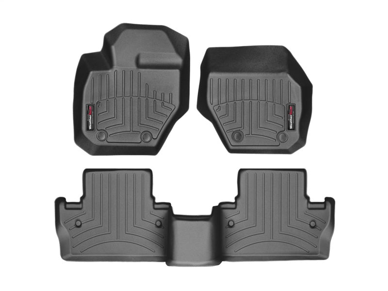 WeatherTech  11+ Volvo S60 Front And Rear Floorliners - Black