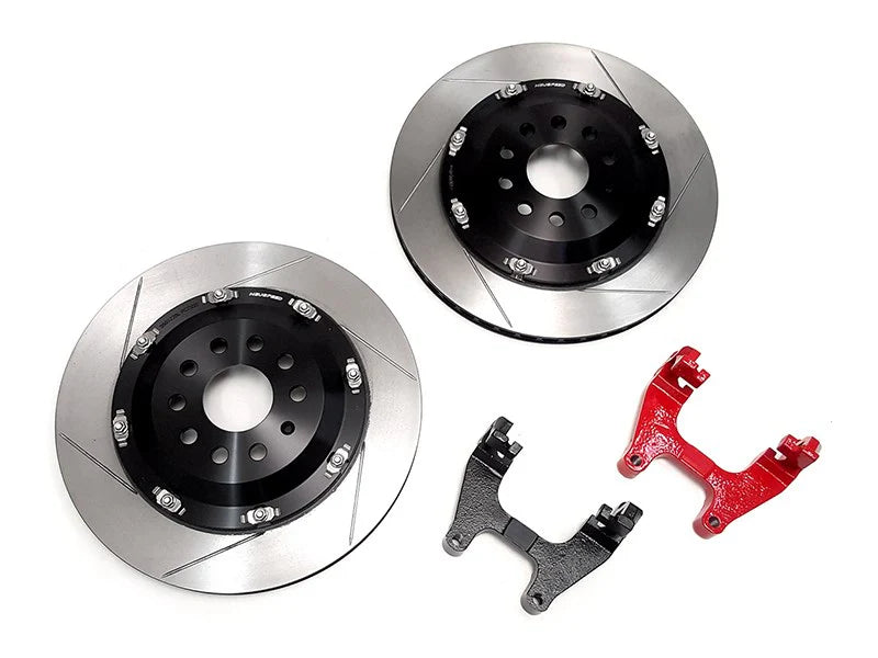 NEUSPEED 350mm Floating Rotor Upgrade Kit Rear - MK7 GTI/R, Atlas, Arteon 4-Motion, 8V S3/RS3, 8S TTS/TTRS