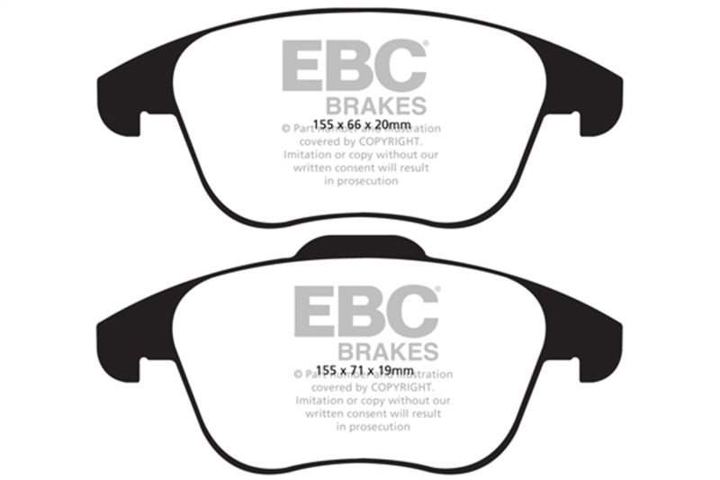 EBC YellowStuff Performance Front Brake Pads DP41997R