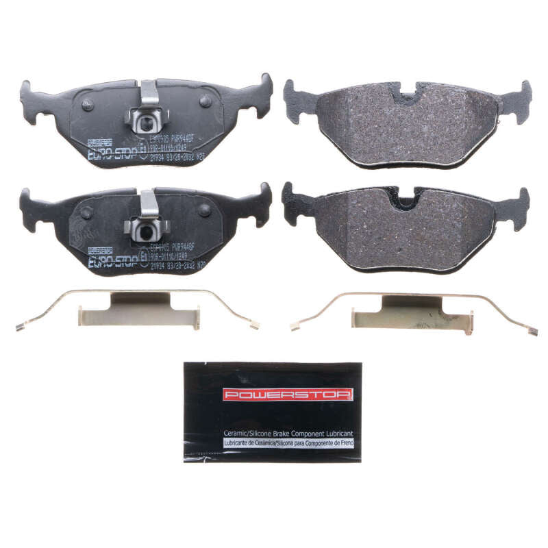 PowerStop 1999 Saab 9-5 Euro-Stop ECE-R90 Rear Brake Pads