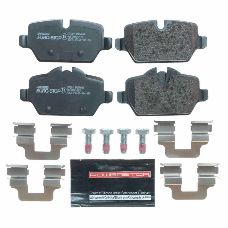 PowerStop 13-16 Mini Cooper Paceman Euro-Stop ECE-R90 Rear Brake Pads