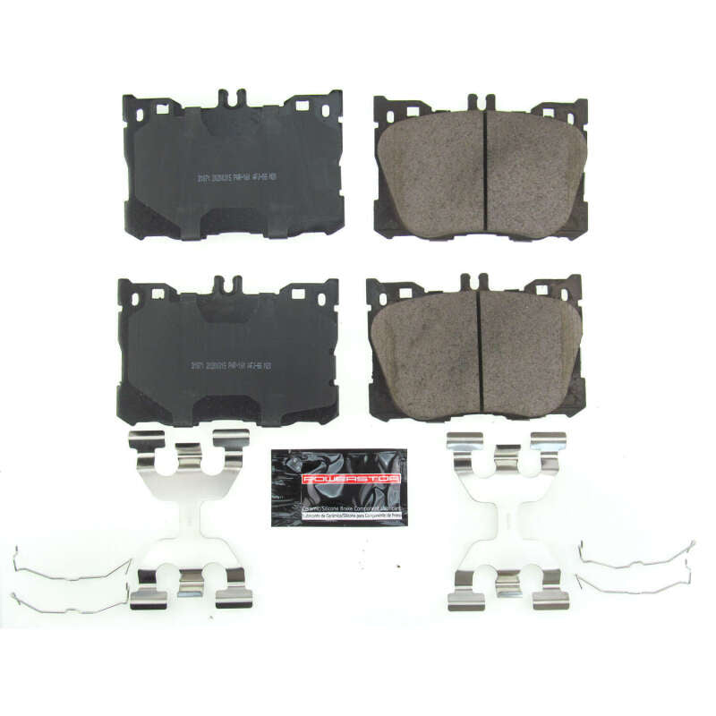 PowerStop 17-18 Mercedes-Benz C43 AMG Front Z23 Evolution Sport Brake Pads w/Hardware